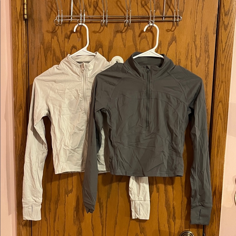 Athletic Cropped Quarter-Zip Jacket Bundle - Size… - image 1